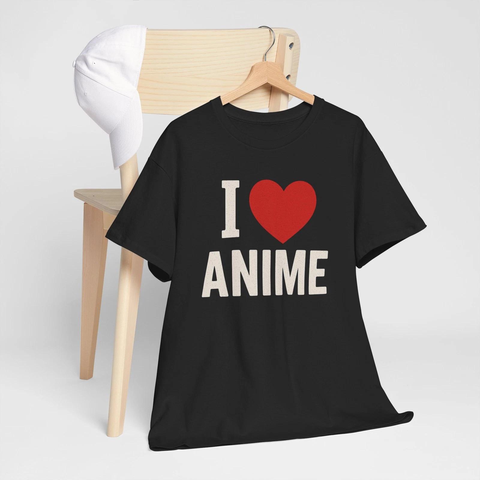 I Love Anime T-Shirt - Perfect Gift for Anime Lovers Tee-Anime Gift-Japan S