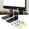 Metal Wall Mounts Bracket Set Durability for Soundbar and Speaker Systems Adjustable Designing