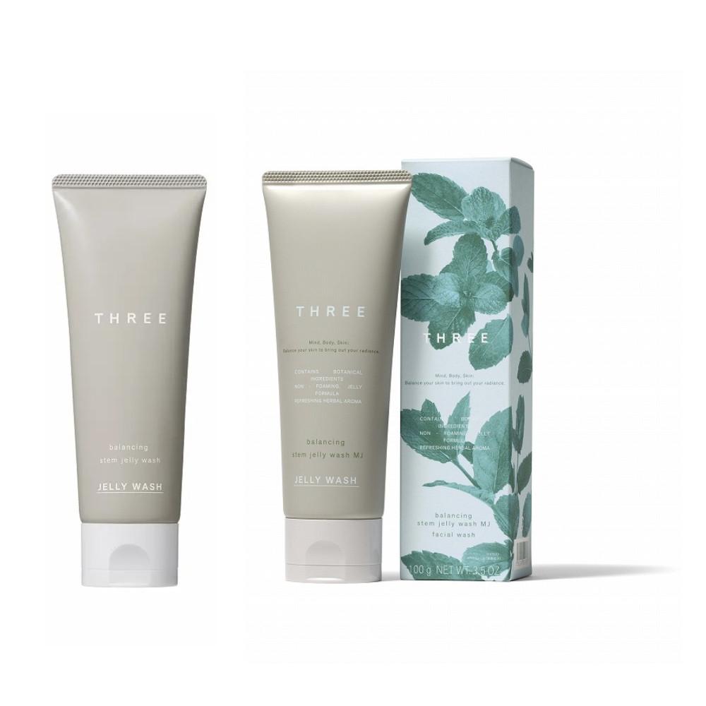 THREE Balancing Stem Jelly Wash 100g  MJ 100g 2025 Summer Limited