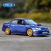 WELLY 1/24 Lmpreza Performance APR Subaru Alloy Miniature Scale Car Model Diecast Metal Collection Childrens Toy Vehicles Gifts