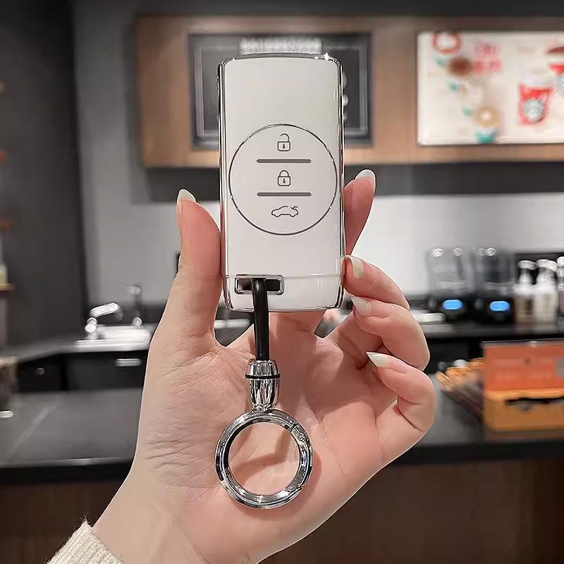 Chery Car Key Case for Tiggo 8/7 Plus, Arrizo 5, Omoda, Jetour, Little Ant