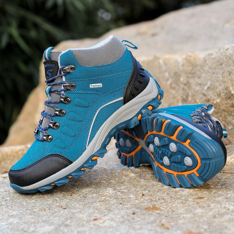 Men's Outdoor Hiking Shoes High -top Waterproof Hiking Boots Sports Shoes
