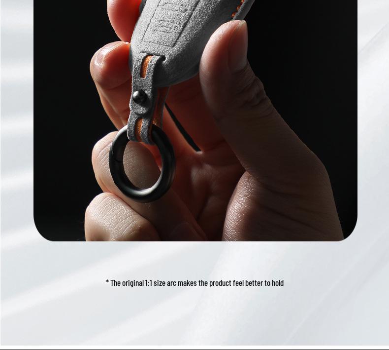 Nissan X-Trail, Kicks, Sylphy, Bluebird Alcantara Suede Key Case Cover