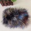 Women Elastic Real Fox Fur Scarf Neck Warmer Lady Genuine Knitted Fox Fur Headband