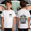 Kids Boys Yoda Graphic T Shirt Cotton Casual Soft Breathable Star Wars Child Clothing Summer Top Toddler Tee