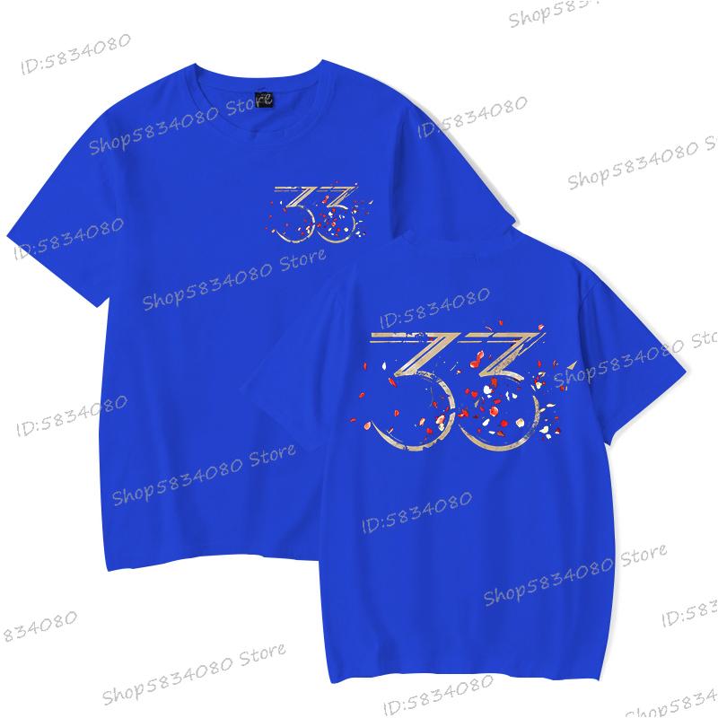 Clair Obscur Expedition 33 T-shirts pour Hommes et Femmes Unisexe Cadeau Parfait pour les Fans de Jeux Mode Décontractée Hauts Streetwear Gamer Vêtements d'Été