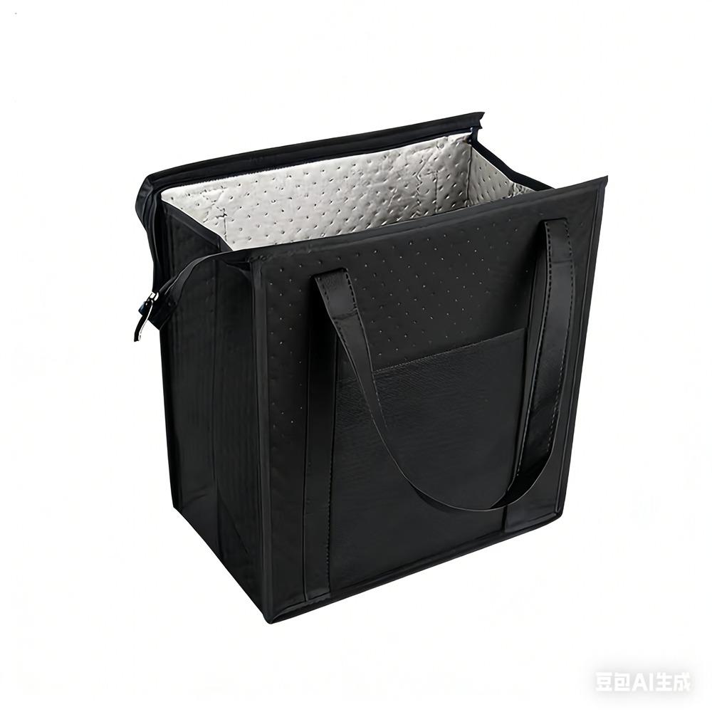 Reusable Insulated Grocery Bag Keep Cool/Warm Tin Foil Handbag Thermal Cooler Bag  Shopping