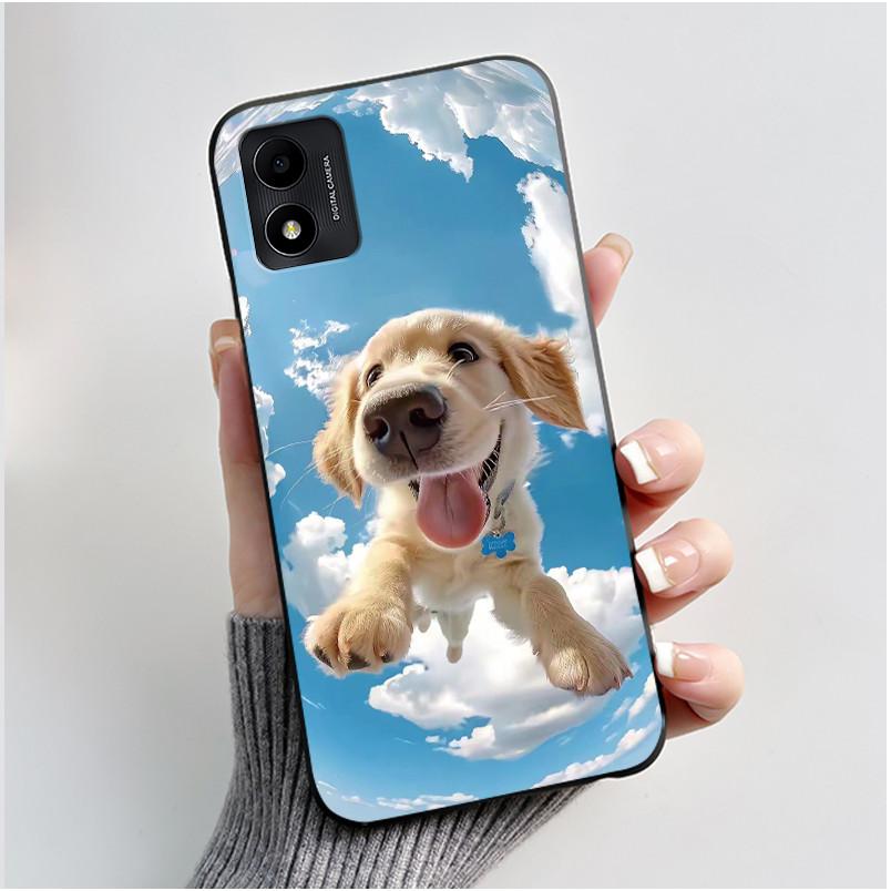Casing For TCL 305i 5164D Phone Case Aesthetic Luxury Cute Cool Boys Girls Soft silicone Protective Back Cover Black TPU Shell