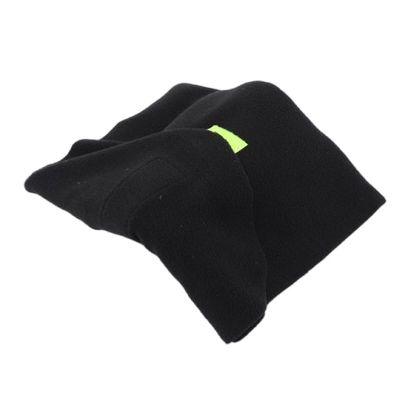 Portable Memory Foam Neck Rest For Airplanes Office Sleep Compacts Design Travel Pillow With Washable Fleece Cover