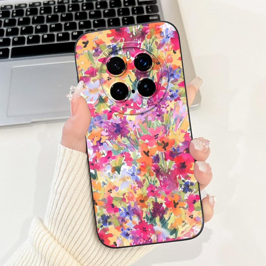 For Honor Magic7 Pro Case PTP-N49 PTP-AN10 Silicone Cover Fashion Flower Soft Protective Bumper For Honor Magic7 Lite 2025 Coque