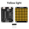 8*8 Dot Matrix Module Red Light Microcontroller Display Module MCU LED Display Control Module  Ht16K33 Driver I2C Interface 5V