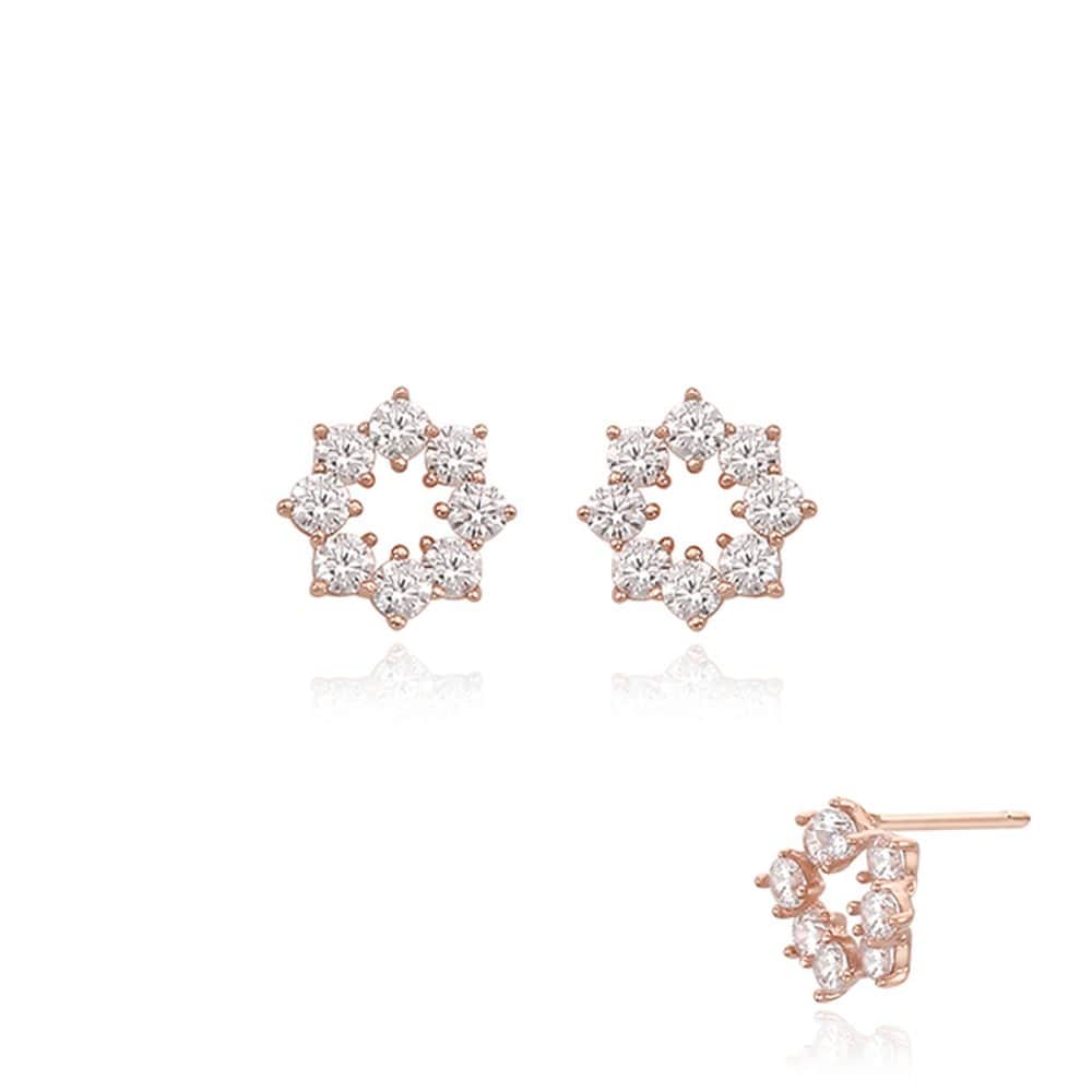 STONEHENGE Silver Earrings Sc1321