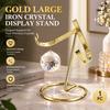 Modern Minimalist Iron Crystal Display Stand