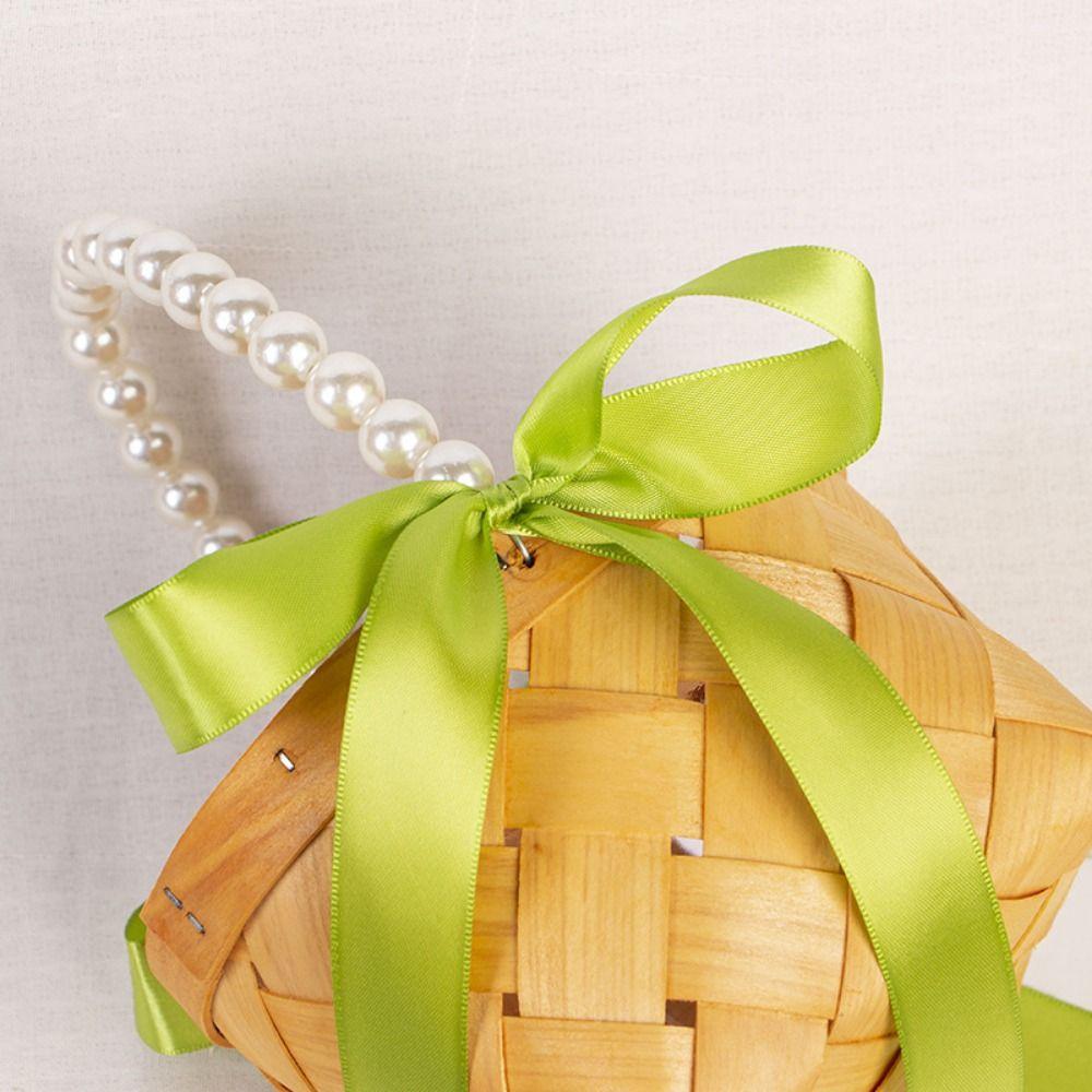 Handwoven Imitation Rattan Handhold  Home Decoration /Restaurant Serving Tabletop Display