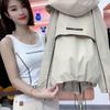 Chic Short Womens Jacket Spring Autumn Workwear Fashion Casual Coat Trendy Petite Outerwear