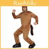 Halloween Paard Kostuum Voor Volwassenen Met Polyester Stof Podium Optreden Kleding Voor Feestelijke Gelegenheden