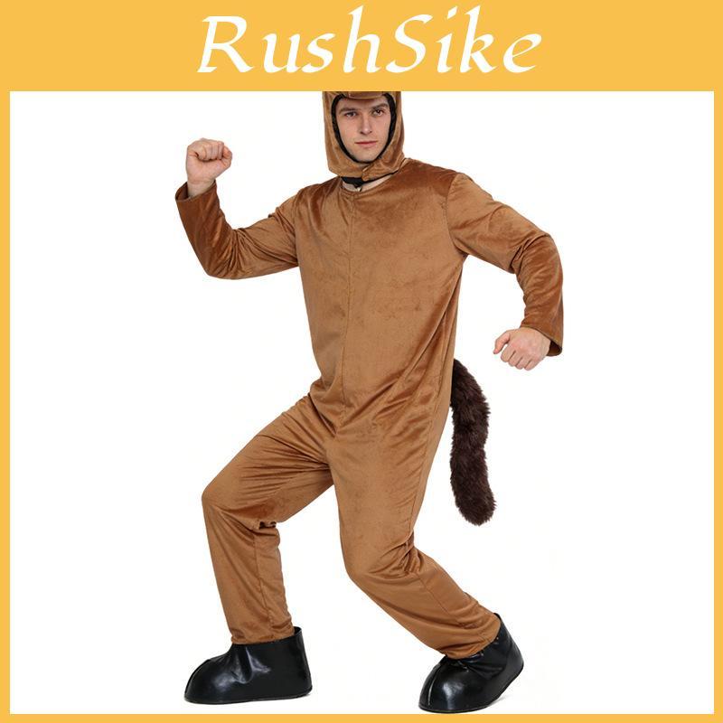 Halloween Paard Kostuum Voor Volwassenen Met Polyester Stof Podium Optreden Kleding Voor Feestelijke Gelegenheden
