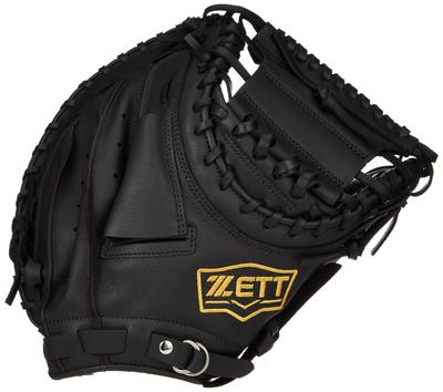 ZETT Litex Catch Mitt for Black for Baseball and BSCB56912L Right-Handed Throwers, (1900), Softball,