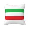 Custom Italy Flag Italian Map Nordic Throw Pillow Covers Patriotic Pride Cushions Cover For Sofa
