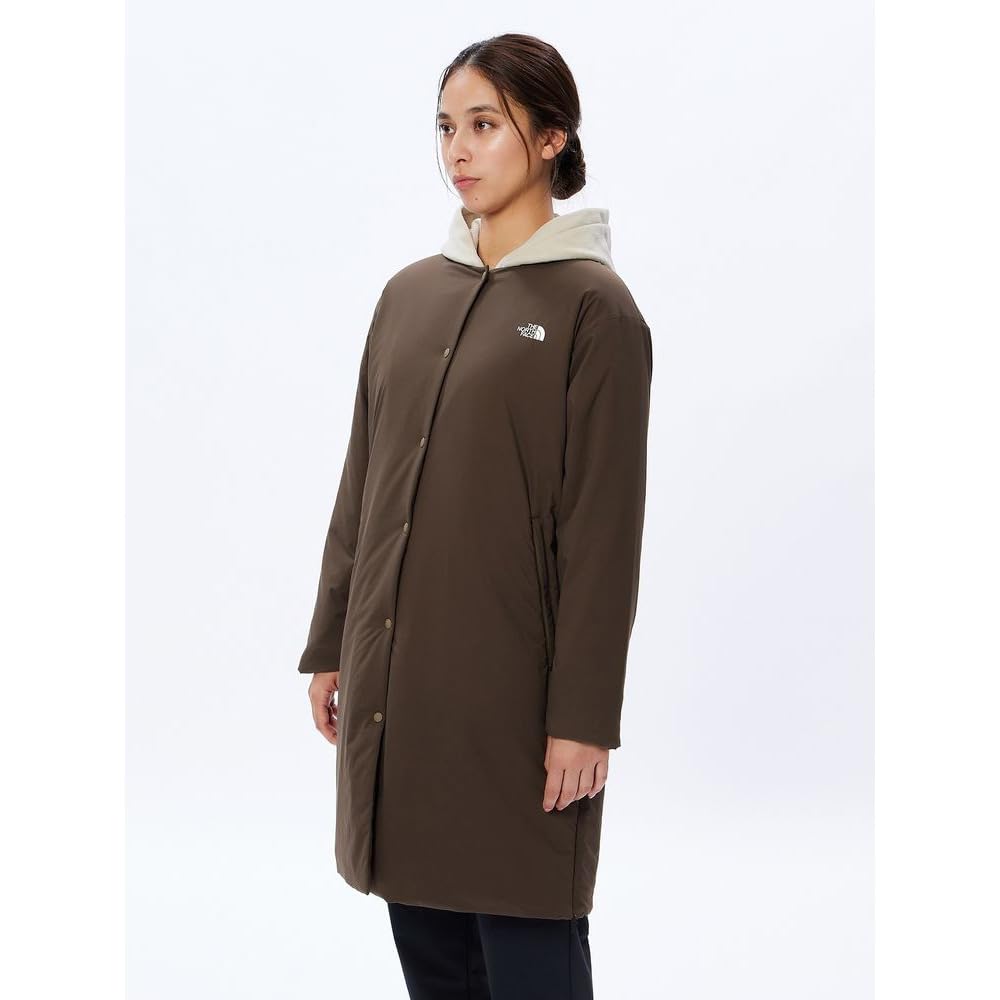 The North Face Maternity Ventrix Slate Size M Women's Cardigan, Water-Repellent, Stretch, Brown,