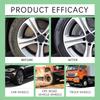 High Performances Tire Shine Sprays Quick Drying Tire Polish Enhancer Tire Restorer Sprays with Cloth Suitable for Vehicle