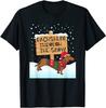 Dachshunds Through The Snow Funny T-Shirt Classic T-shirt