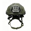Casco tattico veloce in fibra di vetro con interno Wendy e cinghia in velcro SF