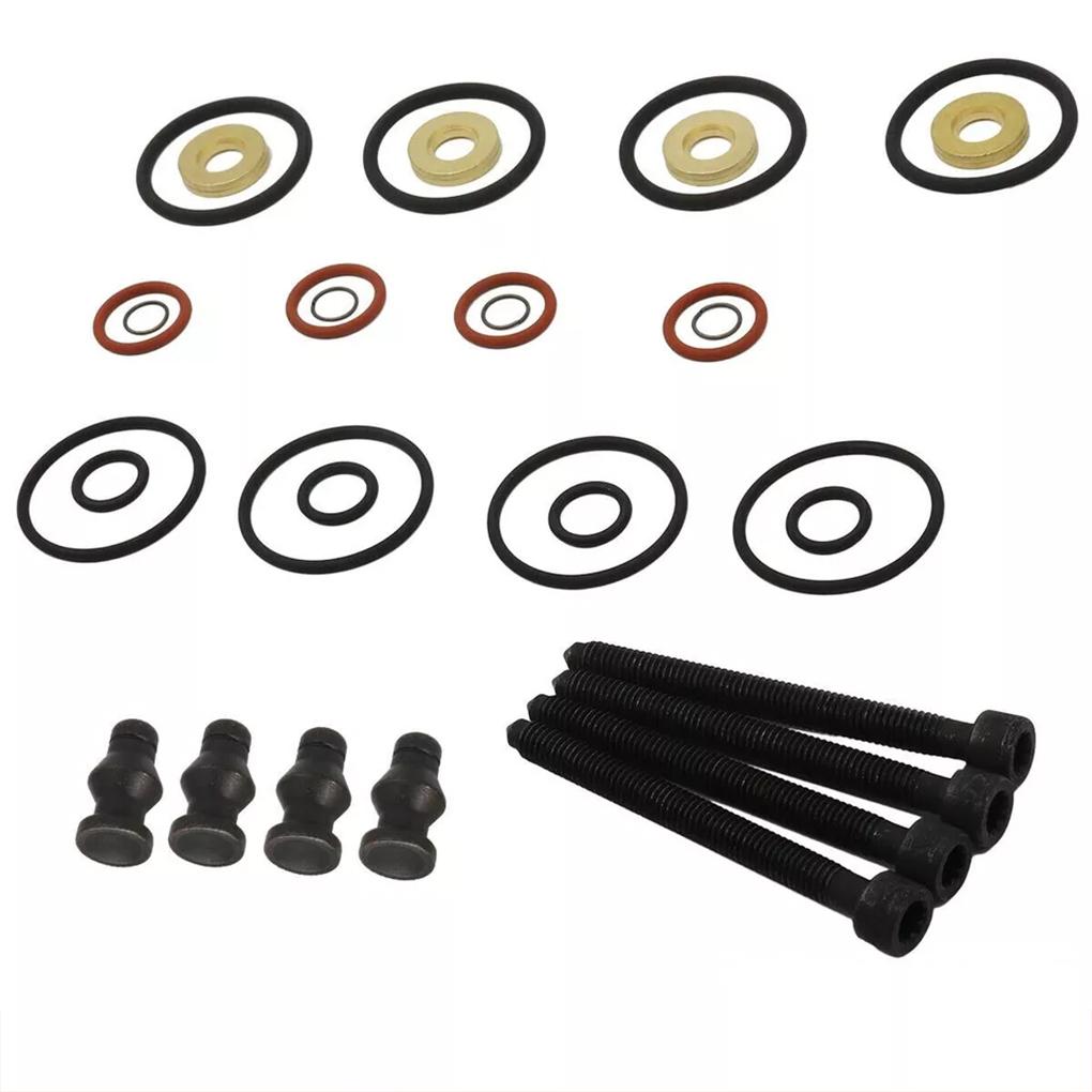 Fuel Injector Nozzle Seal Kit 038103385A 1417010997 Injector Bolt Studs Screws For V W Udi Tdi Seat Injec Tor Seal Washer Kits