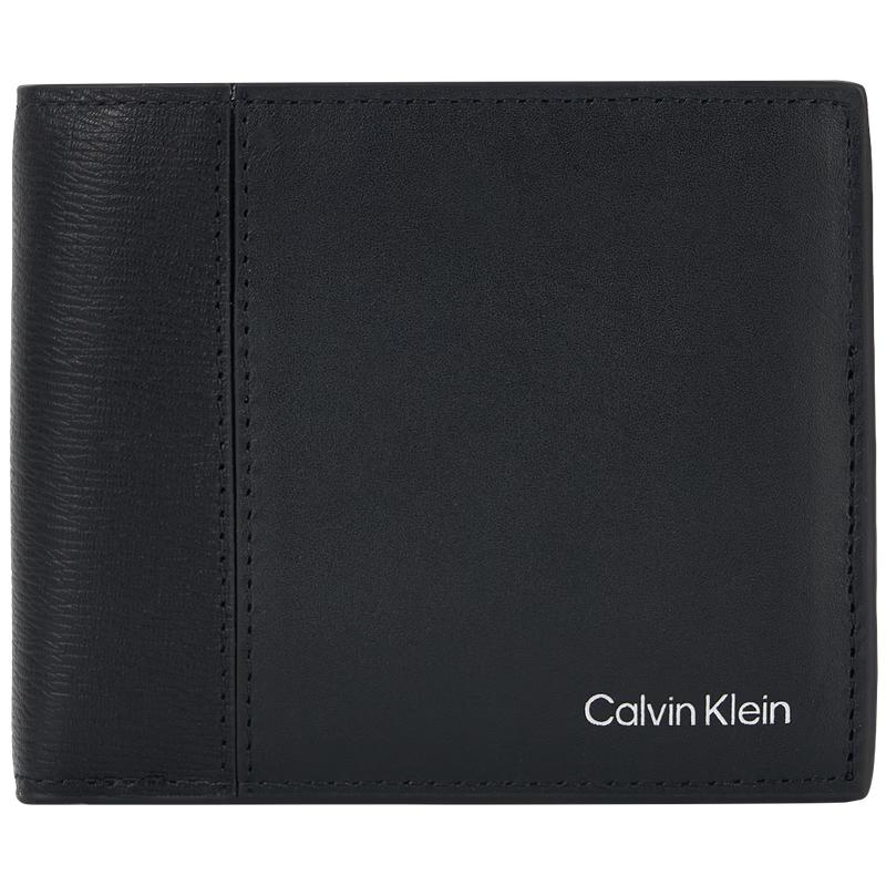 

Calvin Klein Jeans Men s Bi-Fold Leather Wallet One Size