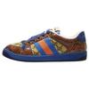 Screener Stylish Skateboarding Shoes Men's Blue Yellow 674530 FAA2I 7044