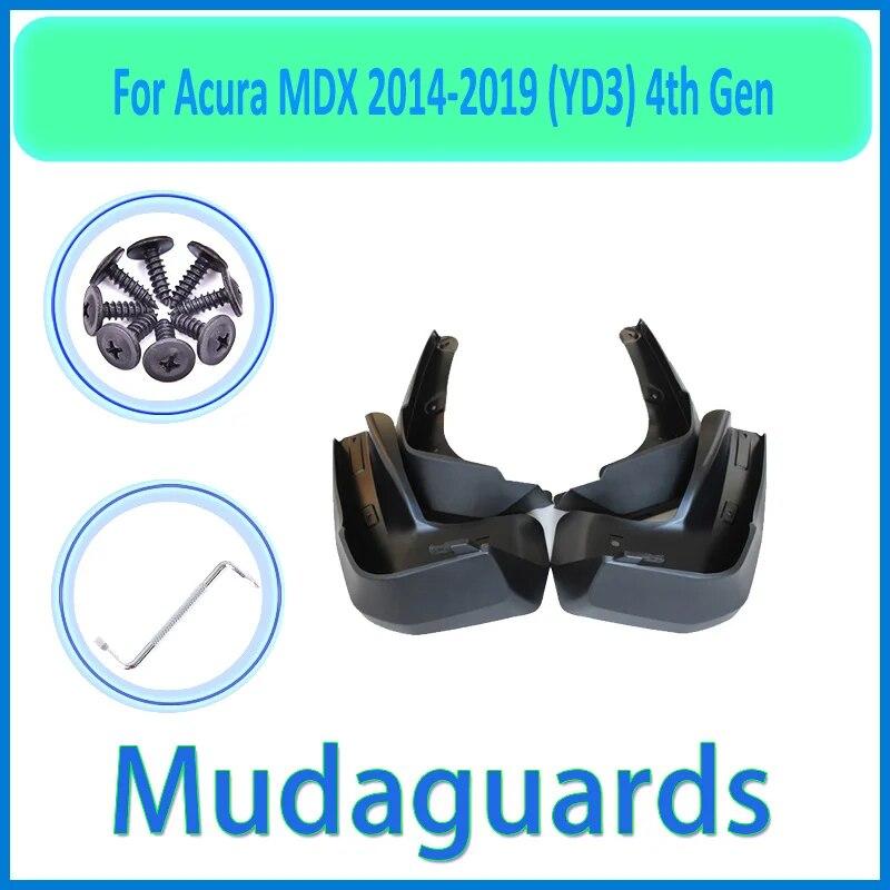 for Acura MDX YD3 2014~ 2015 2016 2017 2018 Car Fender Mudguard Mud Flaps Guard Splash Flap Car Accessories