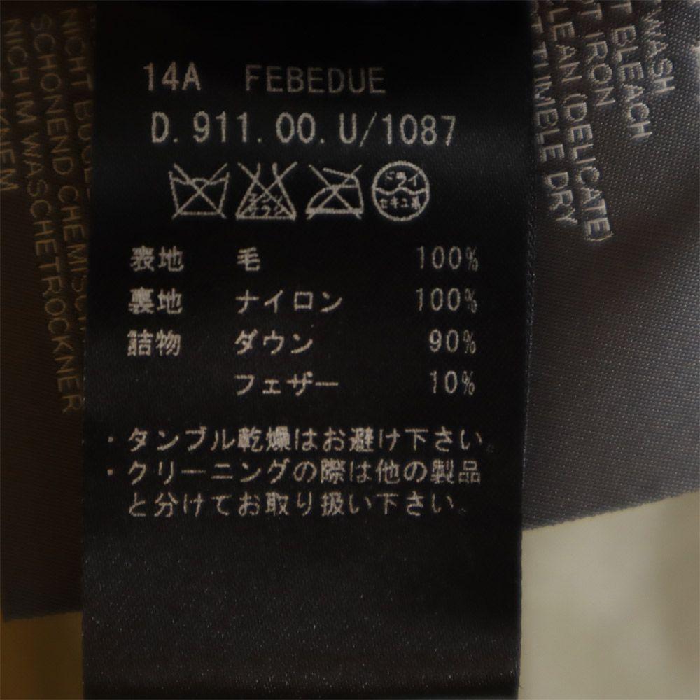 DUVETICA Down Vest 40 Gray Hood Women Used