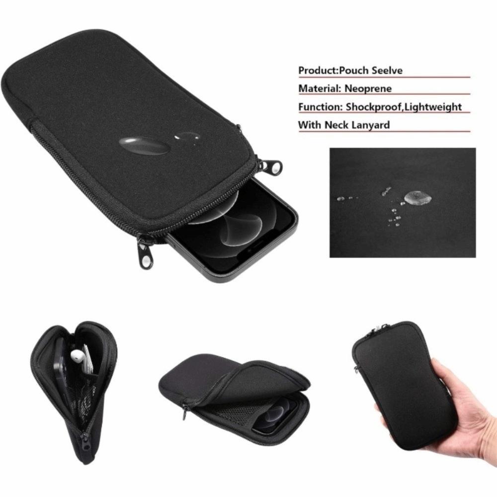 With Lanyard Mobile Phone Pouch Shockproof Cellphone Storage Bag Mobile Phone Bag  Phone Storage