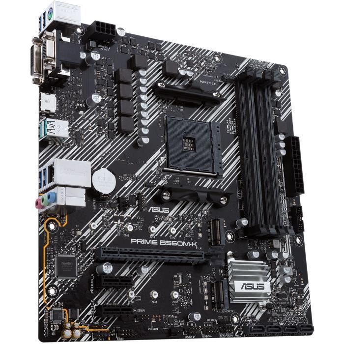 Mainboard - ASUS - PRIME B550M-K - AMD B550 - Sockel AM4 micro ATX