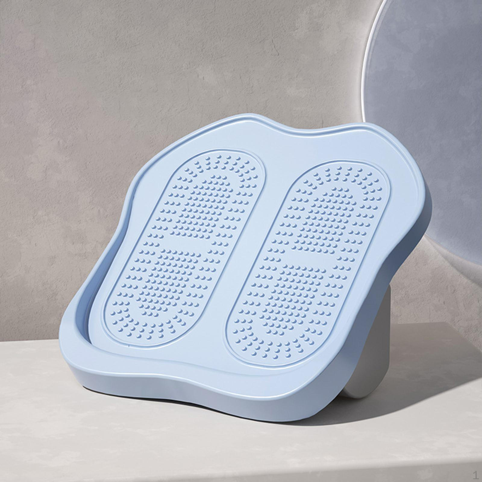 

Доска для растяжки голени для тренировок на наклонной поверхности, портативная деревянная конструкция для спорта синий