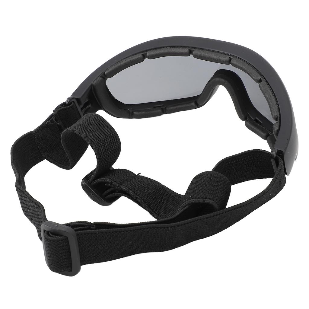 Dog Sunglasses Goggles UV Wind Dust Protection Pet Glasses Eye Wear with Adjustable Strap for Dog Cat Gray