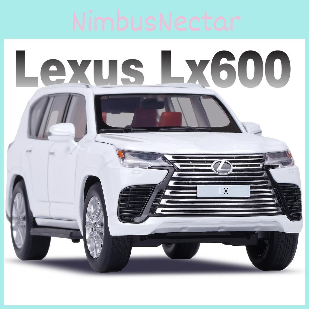 Alloy Model Car Lexus Off Road Suv With Luminous Steering Shock Absorber Design