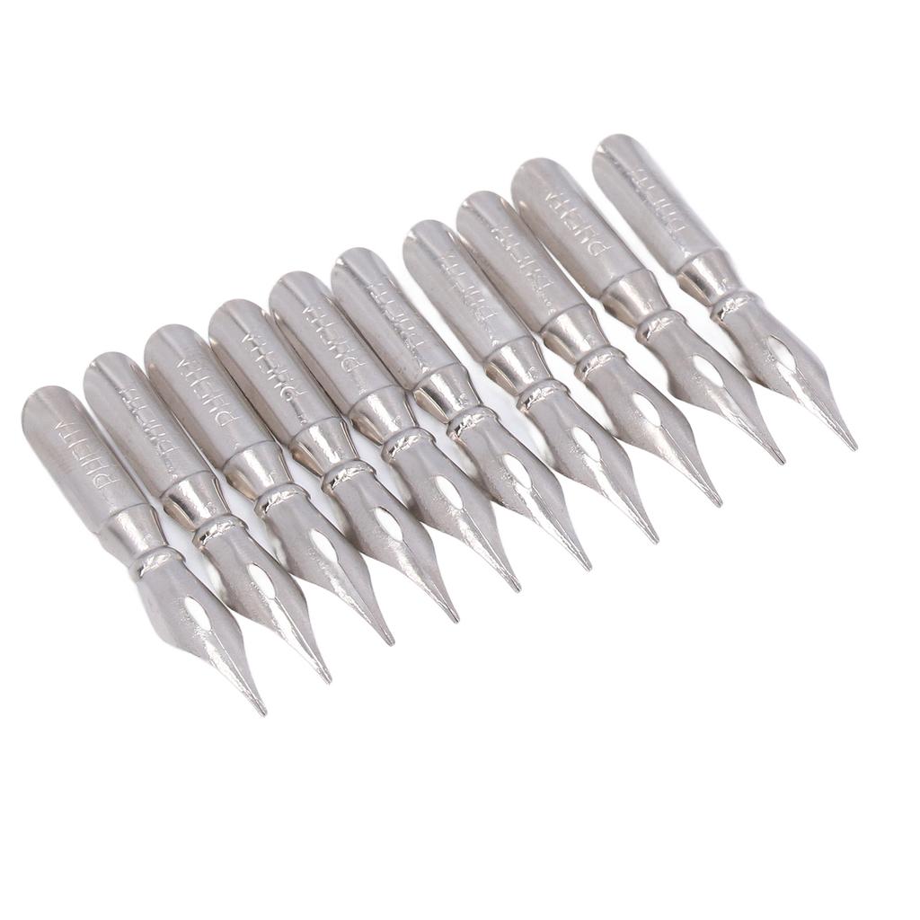 10Pcs Calligraphy Nib Comfortable Writing Good Performance Light Weight Art ToolsB10