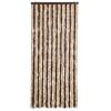 Moustiquaire - VIDAXL - Beige et marron clair - 90x200 cm - Chenille 100% - Ajustable