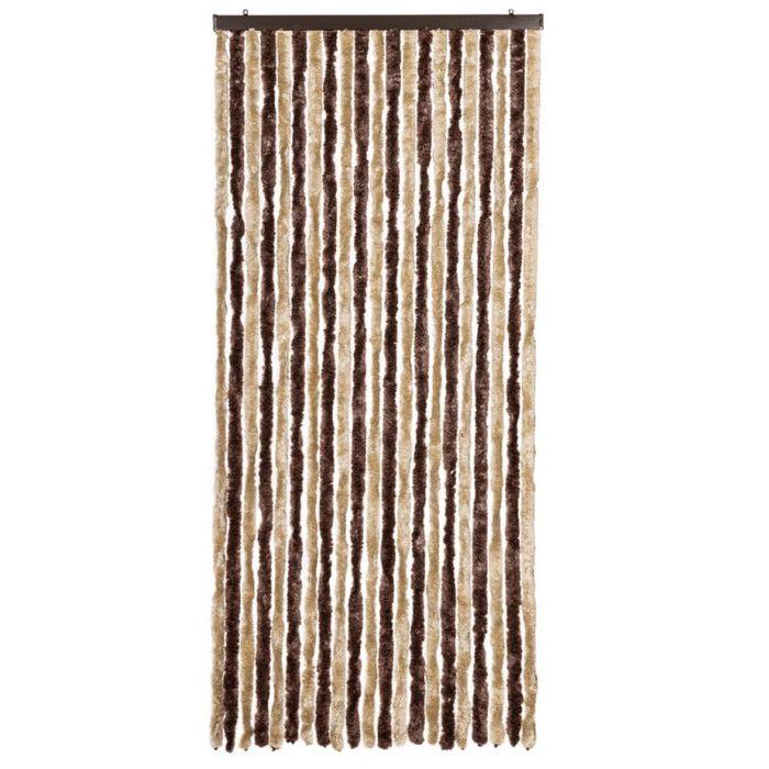 Moustiquaire - VIDAXL - Beige et marron clair - 90x200 cm - Chenille 100% - Ajustable