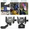 For Can-am Spyder RT Spyder F3 Ryker Maverick X3 Alloy Mobile Phone Holder GPS Bracket Mounting Clip Mobile Handlebar Bracket