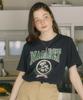 OURHOPE Margaret Artwork T-Shirt - Navy