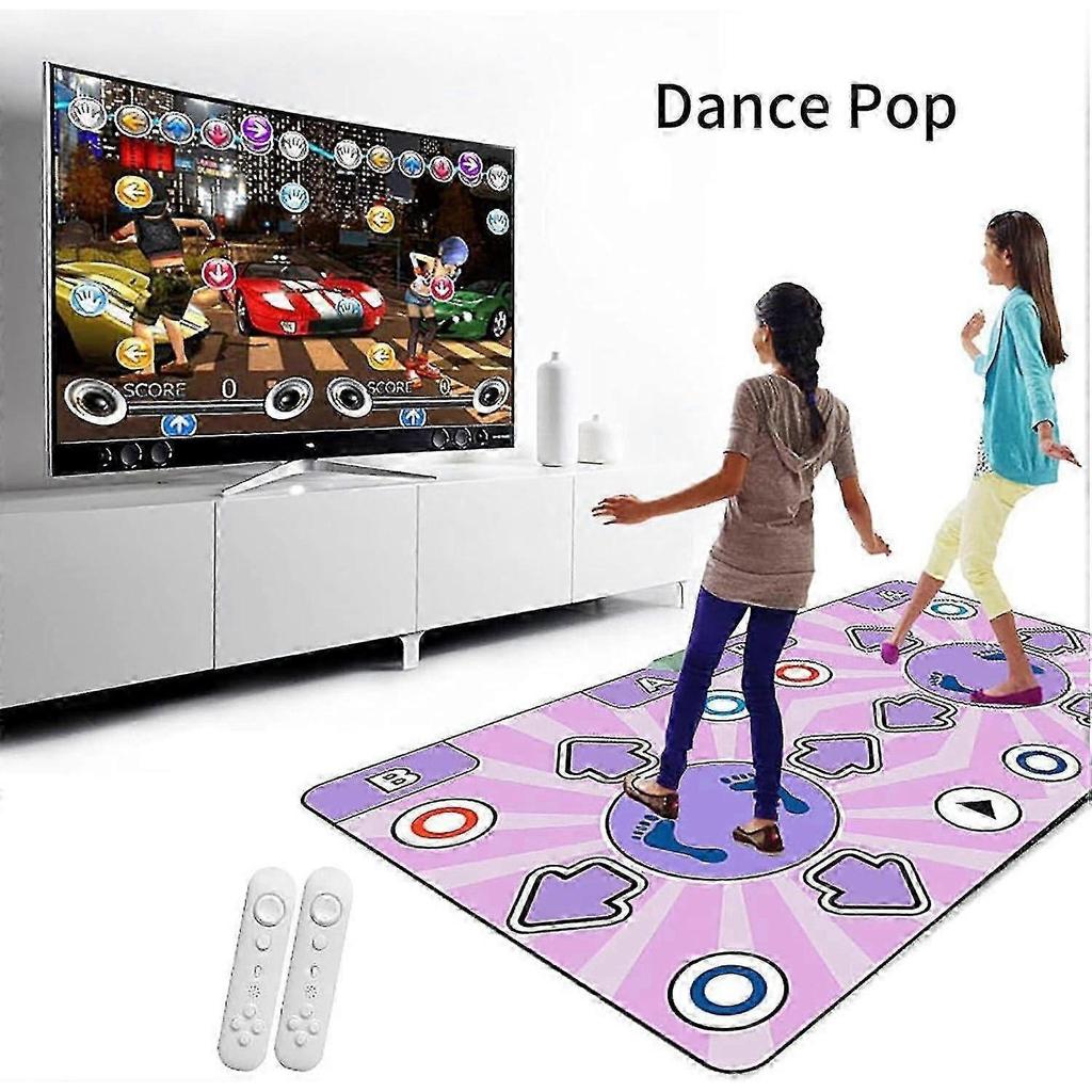 AI Camera Dual-Player Wireless Dance Mat – A non-slip dance mat suitable for both children and adults.