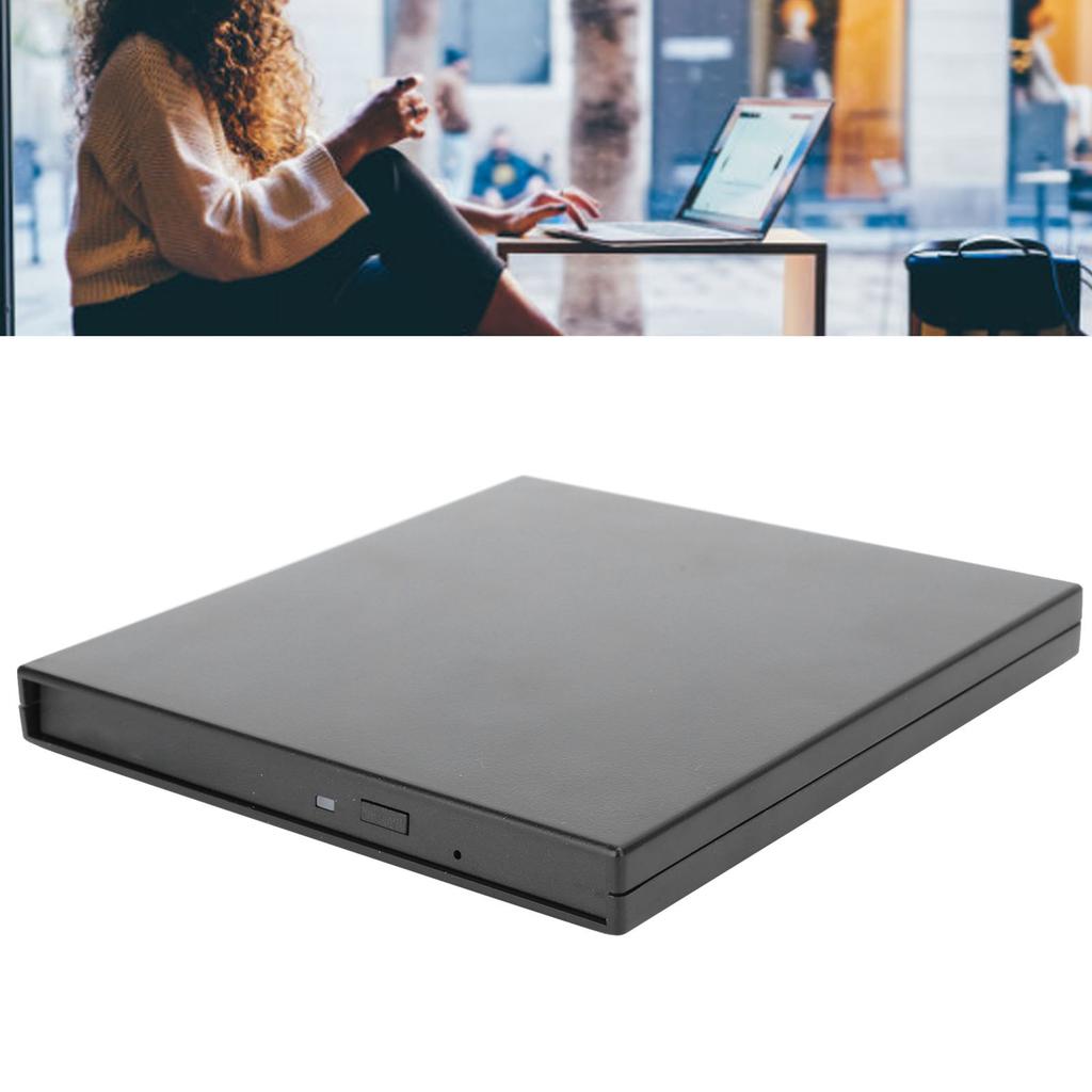 Optical Drive Case External Hard Box Computer Laptop Storage Kit Black 9.5mm SATA
