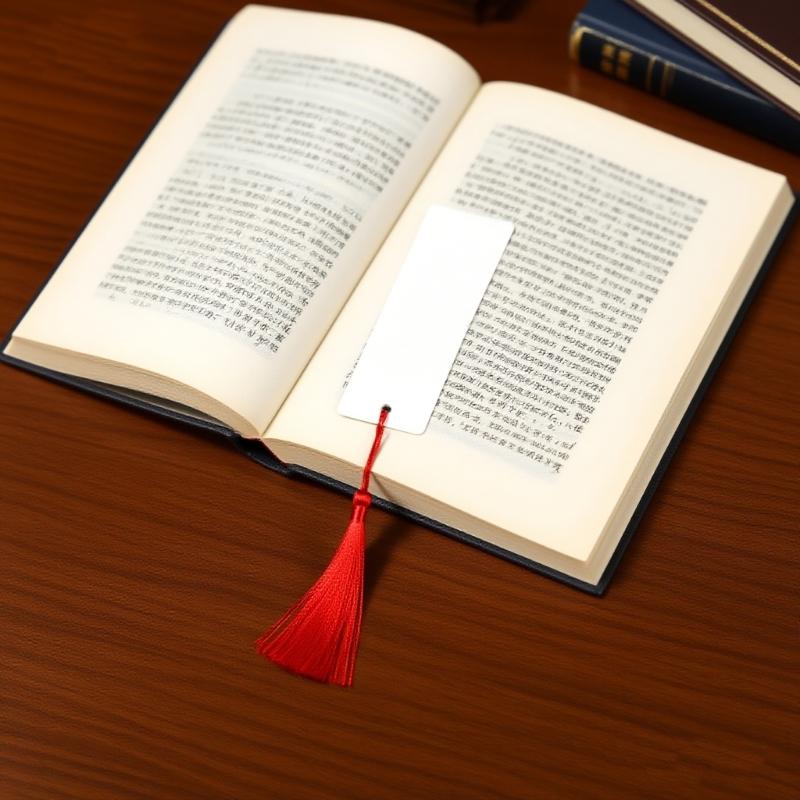 Crafts for Project Blank Bookmarks Thick Paper Bookmarks Colorful Tassels Crafts