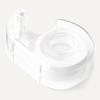 Portable Transparent Snail Cutter, Plastic Mini Iron Tooth Sealer, Stationery Tape Machine, Cutter, Tape Holder