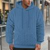 Europäisches Jacquard Teddyfleece Herren Kapuzen-Sport-Freizeit-Sweatshirt - Herbst/Winter Kollektion