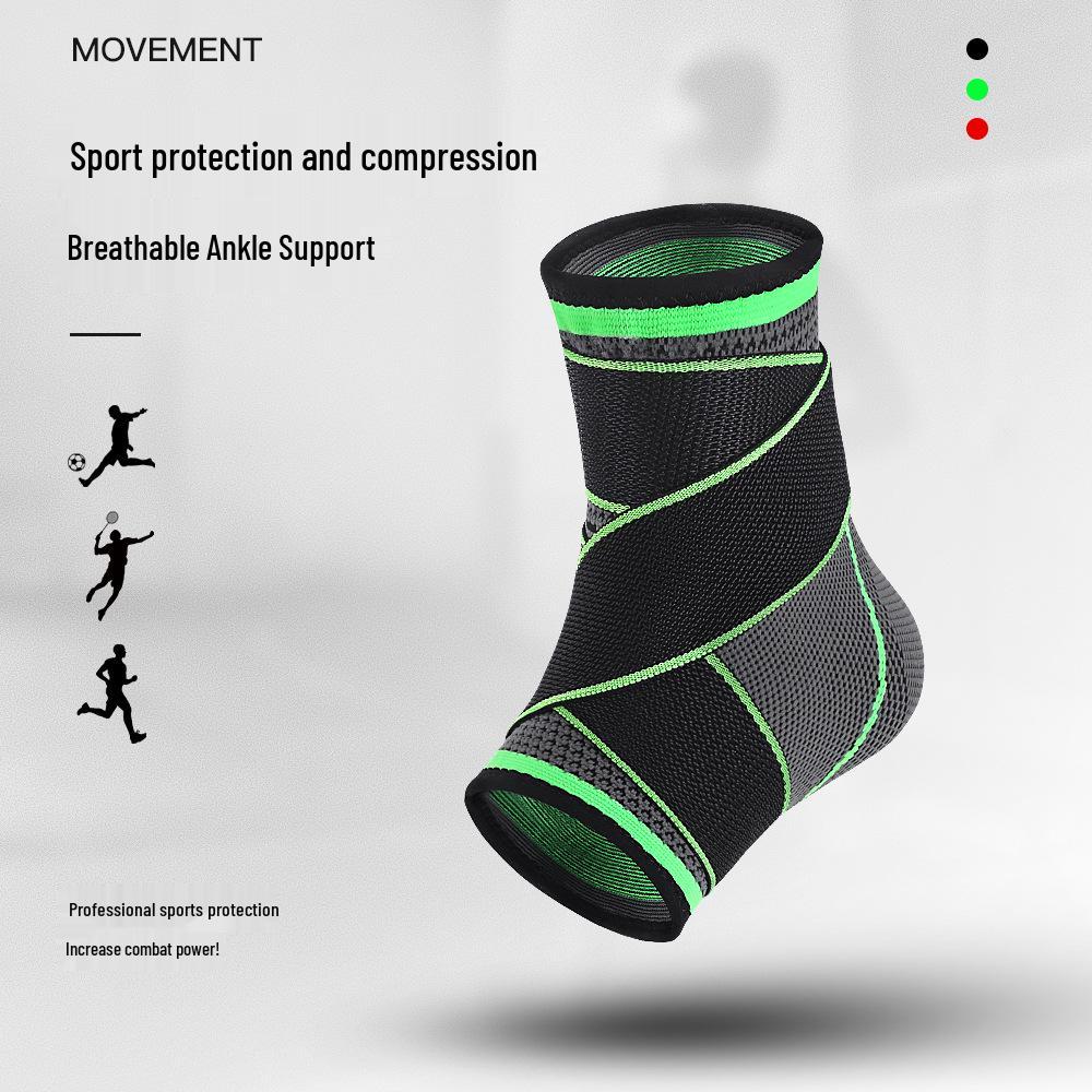 Unisex Outdoor Sports Ankle Support: Compression Bandage for Running, Basketball, and Mountaineering