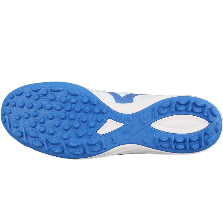 Mizuno Comfortable Stylish Versatile Shock Absorbing Soccer Shoes Men Sneaker White Blue Q1GB241225