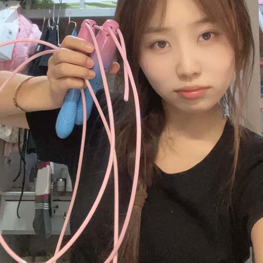 2.8M Length Counting Rope Skipping Contrast Color Fitness Jump Rope Jump Rope with Counter Kids